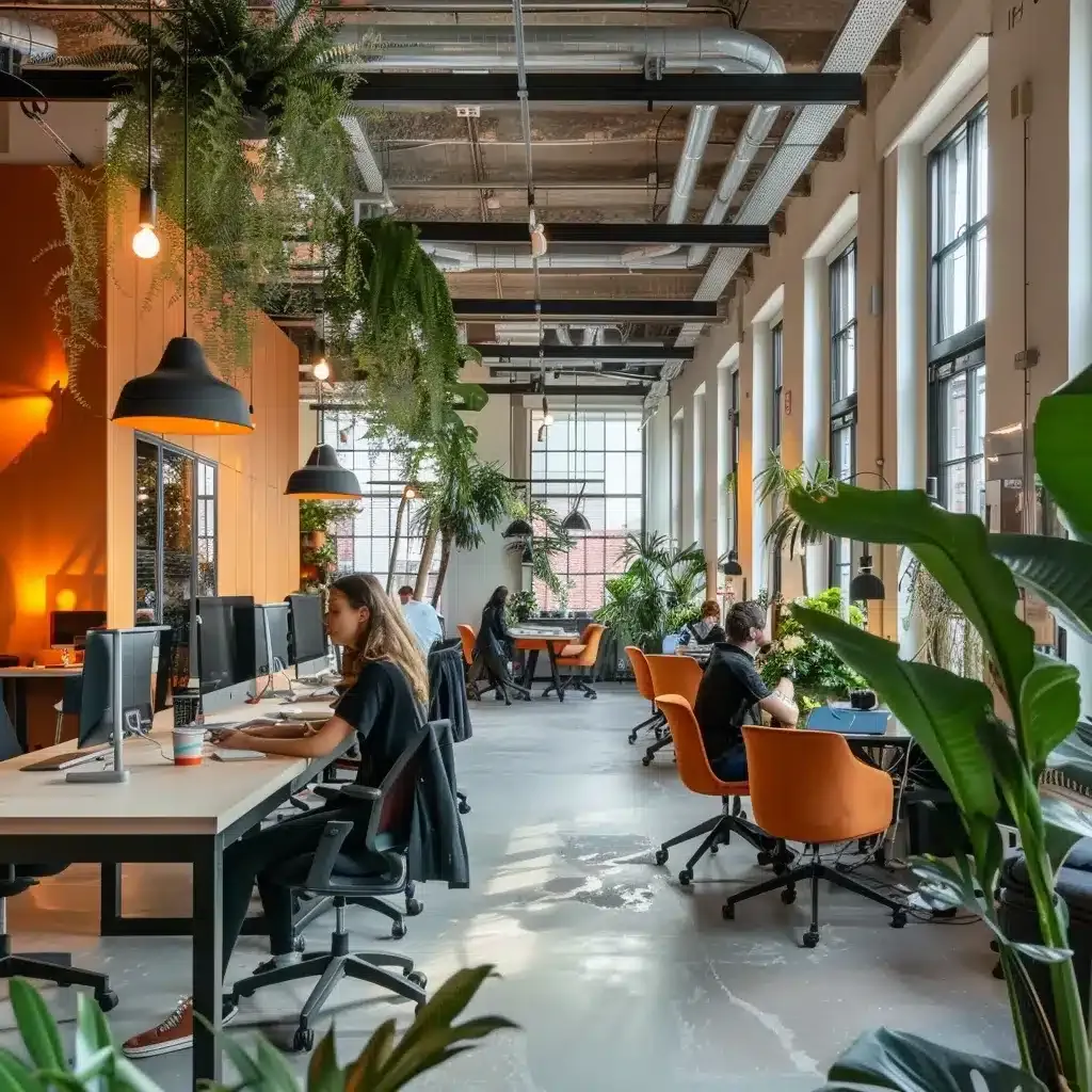 Doorkijk in een kantoor - pim-systeem e-commerce