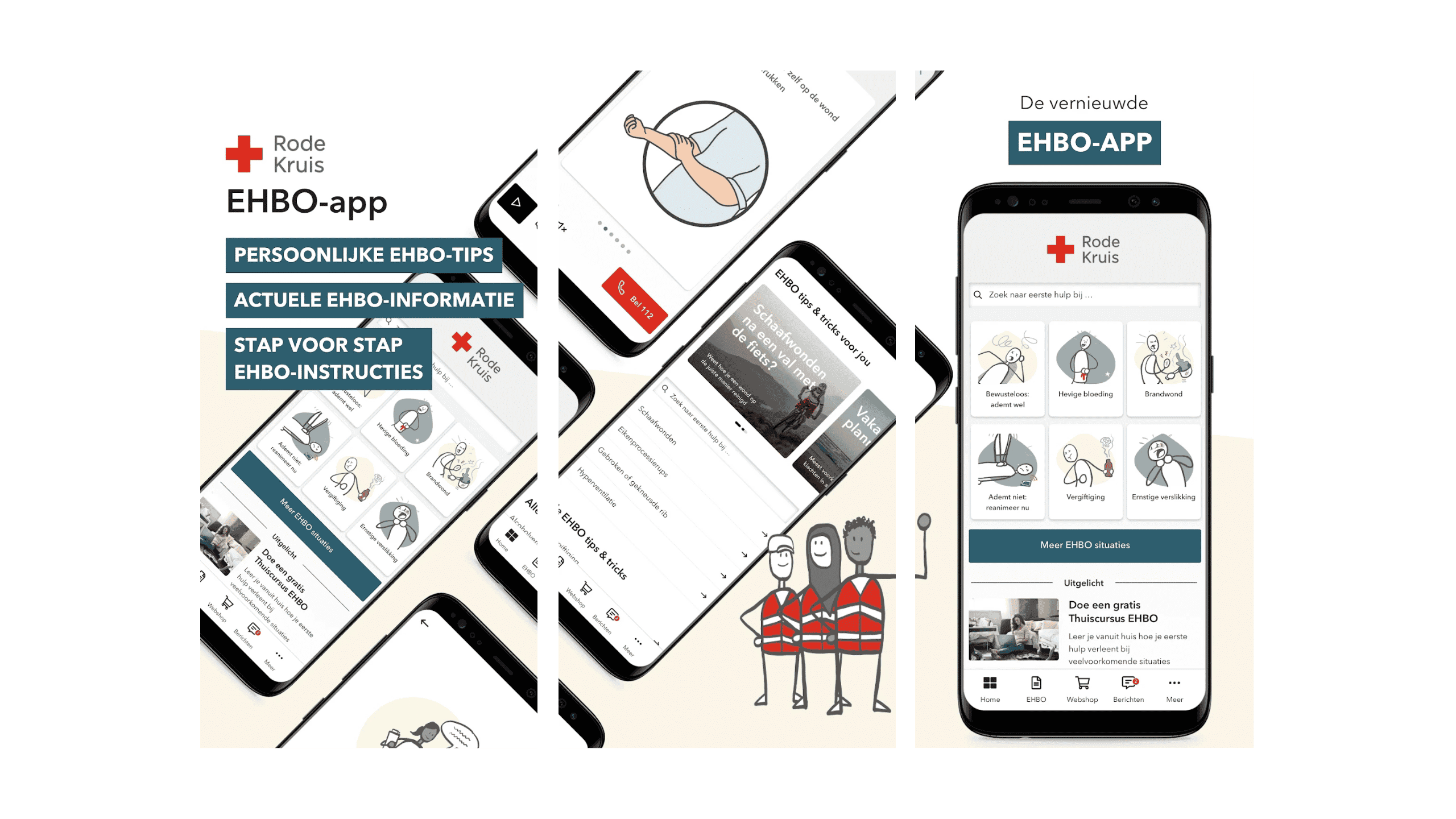 EHBO App banner