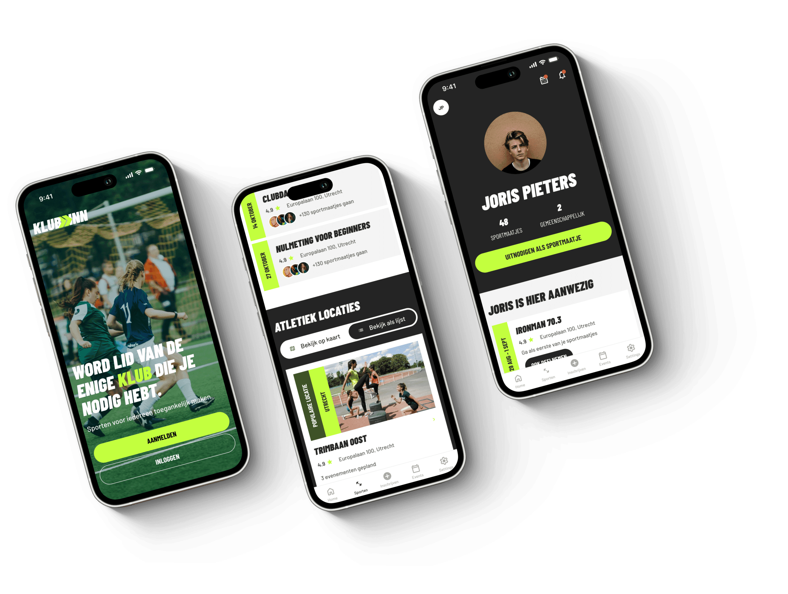 Klubin Sport & Toerisme pagina